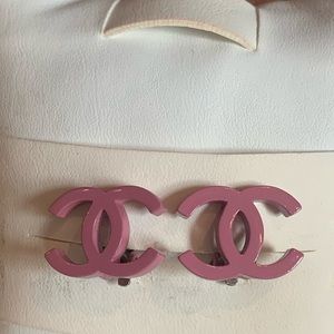 Authentic 2004 Chanel Pink Clip On Ear…